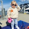 Hoodie Kids Beige – Bild 6