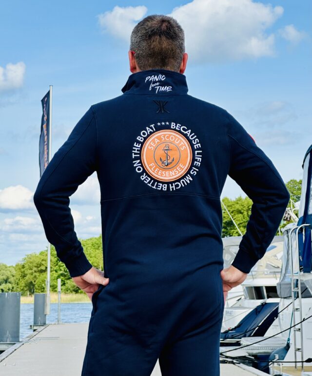 Jumpsuit Navi Stehkragen UNISEX