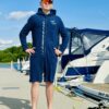 Jumpsuit Frottee Navi Kurz UNISEX – Bild 4